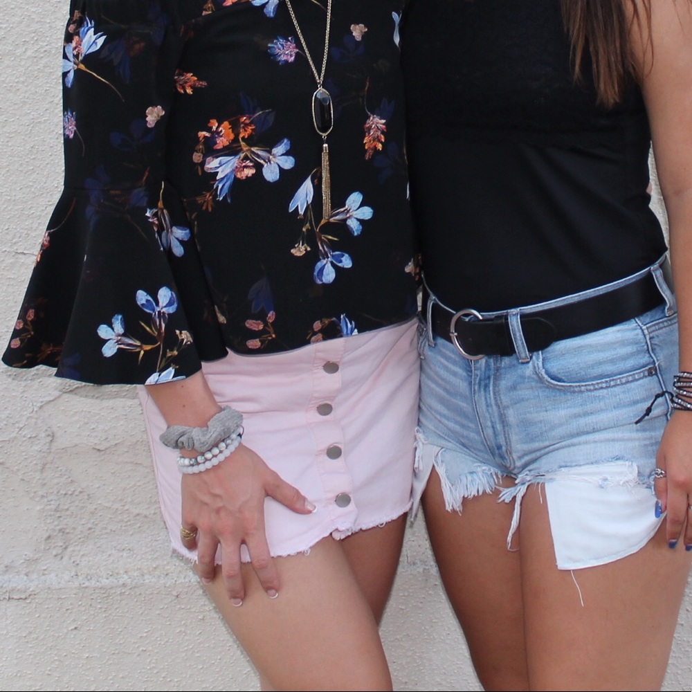 Baby Pink Mini Skirt